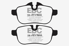 EBC 09-10 BMW Z4 E89 Bluestuff Rear Brake Pads