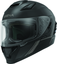 Load image into Gallery viewer, Sena Technologies Stryker Bluetooth Helmet w/ Mesh Intercom Matte Black - Medium