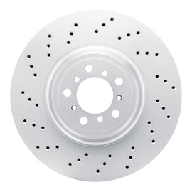 DFC 15-20 BMW M2 Left Front Drilled GeoSPEC Coated Rotor