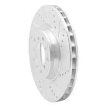 Load image into Gallery viewer, R1 01-06 BMW M3 Left Front Drilled &amp; Slotted Silver Brake Rotor