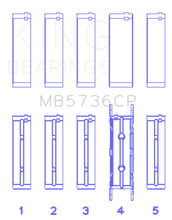 Load image into Gallery viewer, King Ford Powerstroke 6.0L/6.4L Diesel Crankshaft Main Bearing Set - Size STD