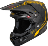 Formula Carbon Tracer Helmet Gold/Black Lg