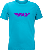 Youth Fly Corporate Tee Blue/Purple Yl