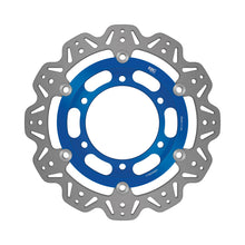 Load image into Gallery viewer, EBC 1992 Triumph Hinckley Daytona 750 3 cyl Front Left/Right Vee Floating Blue Rotor