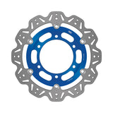 EBC 1992 Triumph Hinckley Daytona 750 3 cyl Front Left/Right Vee Floating Blue Rotor