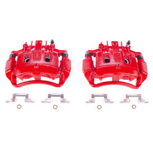 Load image into Gallery viewer, Power Stop 2000 Ford Excursion Rear Red Calipers w/Brackets - Pair