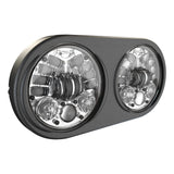 Adaptive Led Headlight For `98-13 Road Glide Chrome