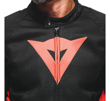 Load image into Gallery viewer, Dainese Energyca Air Tex Jacket Black/Fluorescent-Red Size - 54