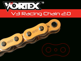 Vortex Racing V3 2.0 Chain 520RX3-112- Gold