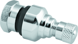 BikeMaster Valve Stem Aluminum 11.3mm Pair Silver