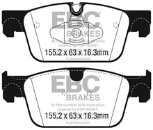 Load image into Gallery viewer, EBC 2017+ Volvo S90 2.0L Turbo Ultimax2 Front Brake Pads