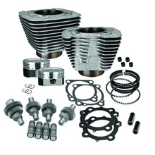 Load image into Gallery viewer, S&amp;S Cycle 00-21 Sportster Models 883cc to 1200cc Hooligan Kit - Silver