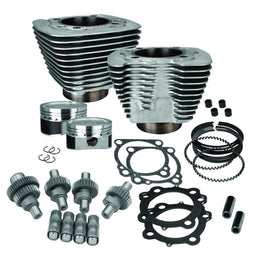 S&S Cycle 00-21 Sportster Models 883cc to 1200cc Hooligan Kit - Silver
