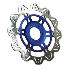 Load image into Gallery viewer, EBC 04-06 Yamaha FZ6 FZ 600 Front Left/Right Vee Floating Blue Rotor