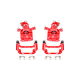 Power Stop 05-09 Buick Allure Rear Red Calipers w/Brackets - Pair