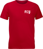 Youth Fly Moto Mind Tee Red Yl