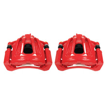 Load image into Gallery viewer, Power Stop 02-07 Jeep Liberty Front Red Calipers w/Brackets - Pair