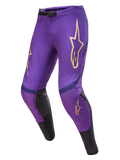 Supertech Le Champ Pants Ultraviolet/Gold/Black Sz 36