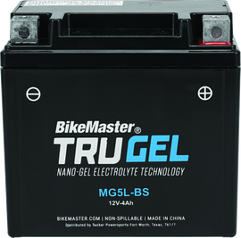BikeMaster TruGel Battery MG5L-BS