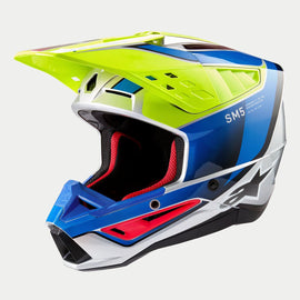S-M5 Visor Sail Ylw Fluo/Enamel Blue Silv G