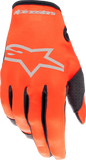 Radar Gloves Hot Orange/Black Sm