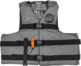 Nylon Flotation Vest Grey/Black 3x