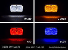Load image into Gallery viewer, Diode Dynamics Stage Series 2 In LED Pod Sport - White Fog Flush ABL Each