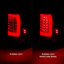 Load image into Gallery viewer, Anzo 04-15 Nissan Titan Full LED Tailights Chrome Housing Red/Clear Lens