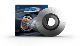 SHW 05-09 Volkswagen Touareg 3.2L/4.2L w/18in Wheels Right Front Smooth MB Brake Rotor (7L8615302)