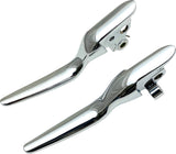 Lsr Lever Set Chrome Flt `21-Up Cbl Clutch