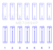 Load image into Gallery viewer, King Volkswagen VR6 2.8L Performance Main Bearing Set - Size STD