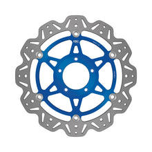 Load image into Gallery viewer, EBC 04-06 Ducati 749 Dark Monoposto/Biposto Front Left/Right Vee Floating Blue Rotor