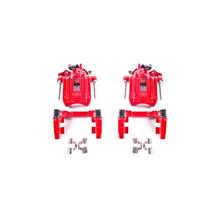 Load image into Gallery viewer, Power Stop 00-06 Audi TT Quattro (w/Non Vented Rotors Only) Rear Red Calipers w/Brackets - Pair