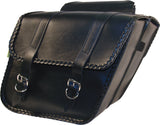 Slant Saddlebag Braided 14