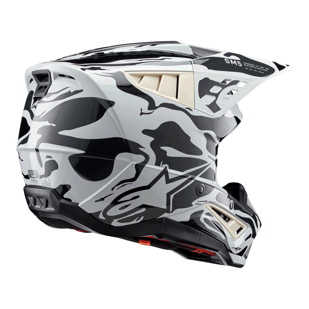 S-M5 Mineral Helmet Cool Grey/Dark Grey Glossy Xs