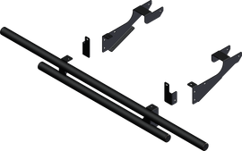 KFI 16+ Polaris Ranger 570 Crew Full-Size Double Tube Rear Bumper