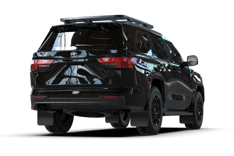 Rally Armor 23-25 Toyota Sequoia Black UR Mud Flap w/ Metallic Black Logo