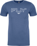 Fly Edge Tee Cool Blue Heather 2x