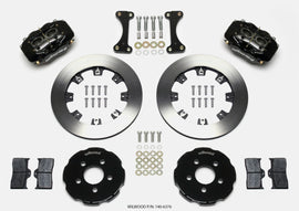 Wilwood Forged Dynalite Front Hat Kit 12.19in 00-04 PT Cruiser/03-04 SRT/4