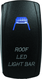 DragonFire Racing Lighted Switch Roof Led On/Off Blue