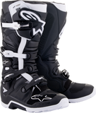Tech 7 Enduro Drystar Boots Black/White Sz 8