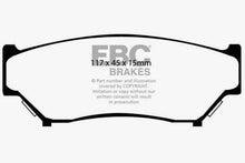Load image into Gallery viewer, EBC 98-00 Chevrolet Tracker 1.6 (4 Door) Yellowstuff Front Brake Pads