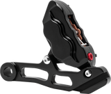 4 Pist Rear Caliper Kit Black St 84-99