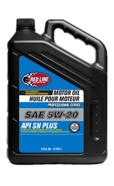 Red Line Pro-Series 5W20 API SN+ Motor Oil - 5 Quart