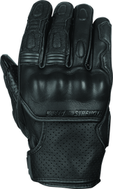 Speed and Strength Twist of Fate Leather Gloves Black - XL