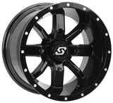 Hollow Point Wheel 14x10 4/137 5+5 (0mm) Black