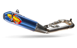 FMF Racing 19-26 Yamaha YZ250F/FX Anodized Titanium Factory 4.1 RCT Full System w/Blue Cap