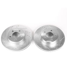 Load image into Gallery viewer, Power Stop 01-03 Ford Explorer Sport Front Evolution Drilled &amp; Slotted Rotors - Pair