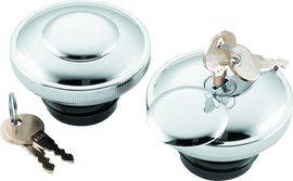 Bikers Choice L96-20 Chrome Lockable Gas Cap Non- Vented