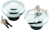 Bikers Choice L96-20 Chrome Lockable Gas Cap Non- Vented